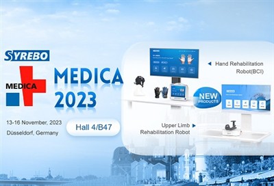 Ir-Robots ta' Riabilitazzjoni Ġodda ta' Syrebo Se Debuttaw f'MEDICA 2023